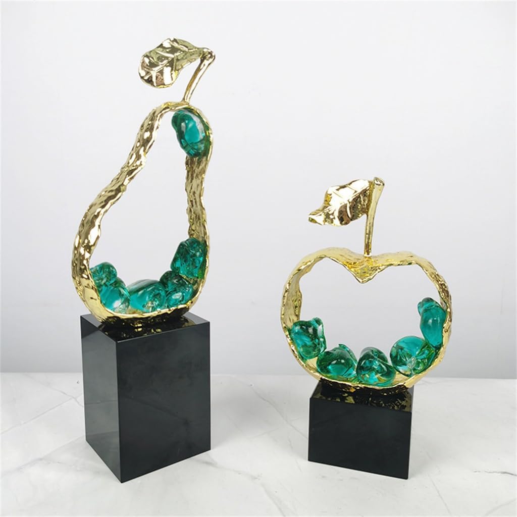 Pear & Apple Crystal Decorations Li2/Li3