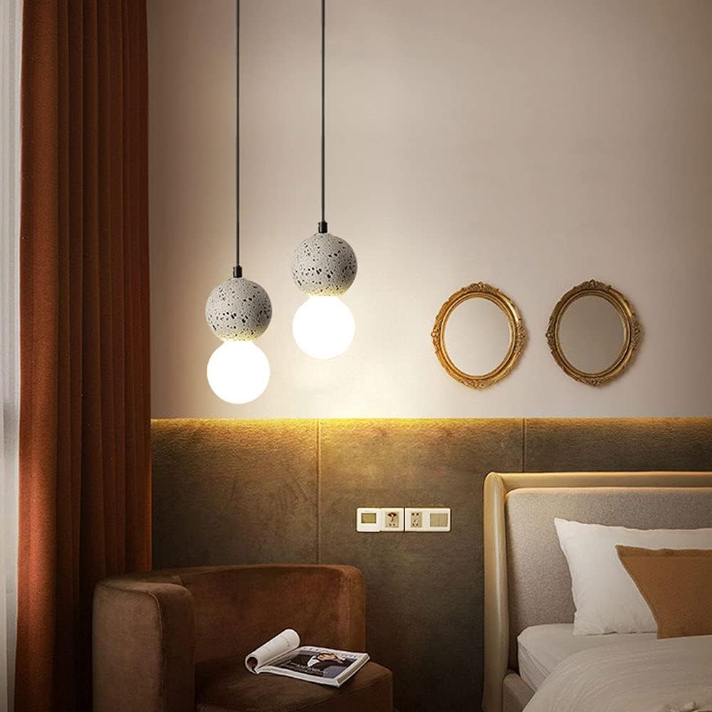 Cement Ball Pendant Light D3512