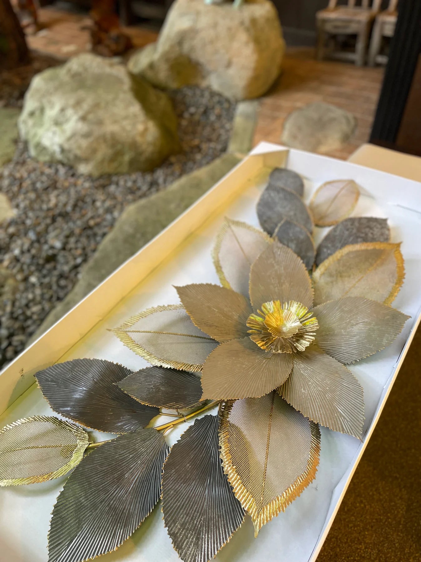 Flower Metal Wall Decoration