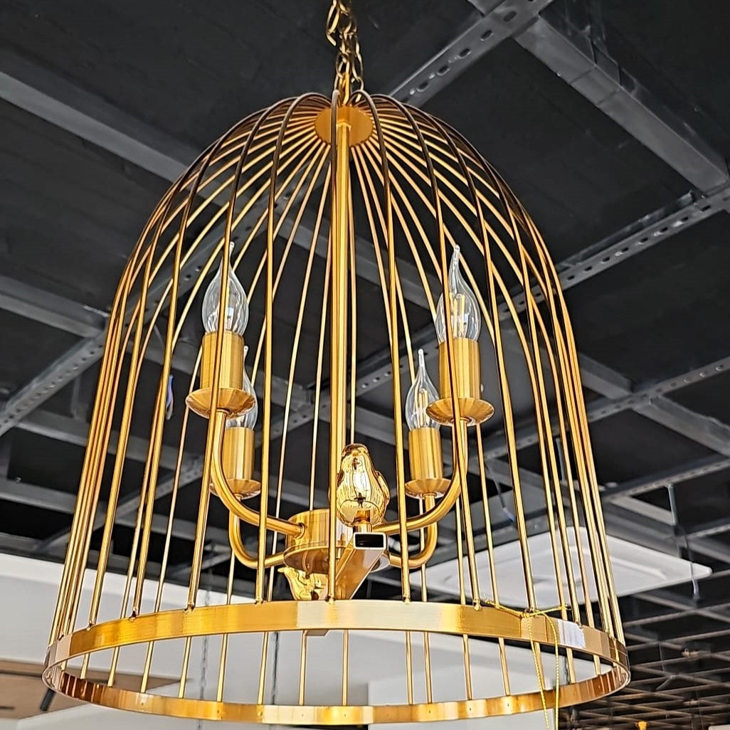 Birdcage Retro Iron Chandelier LX2479