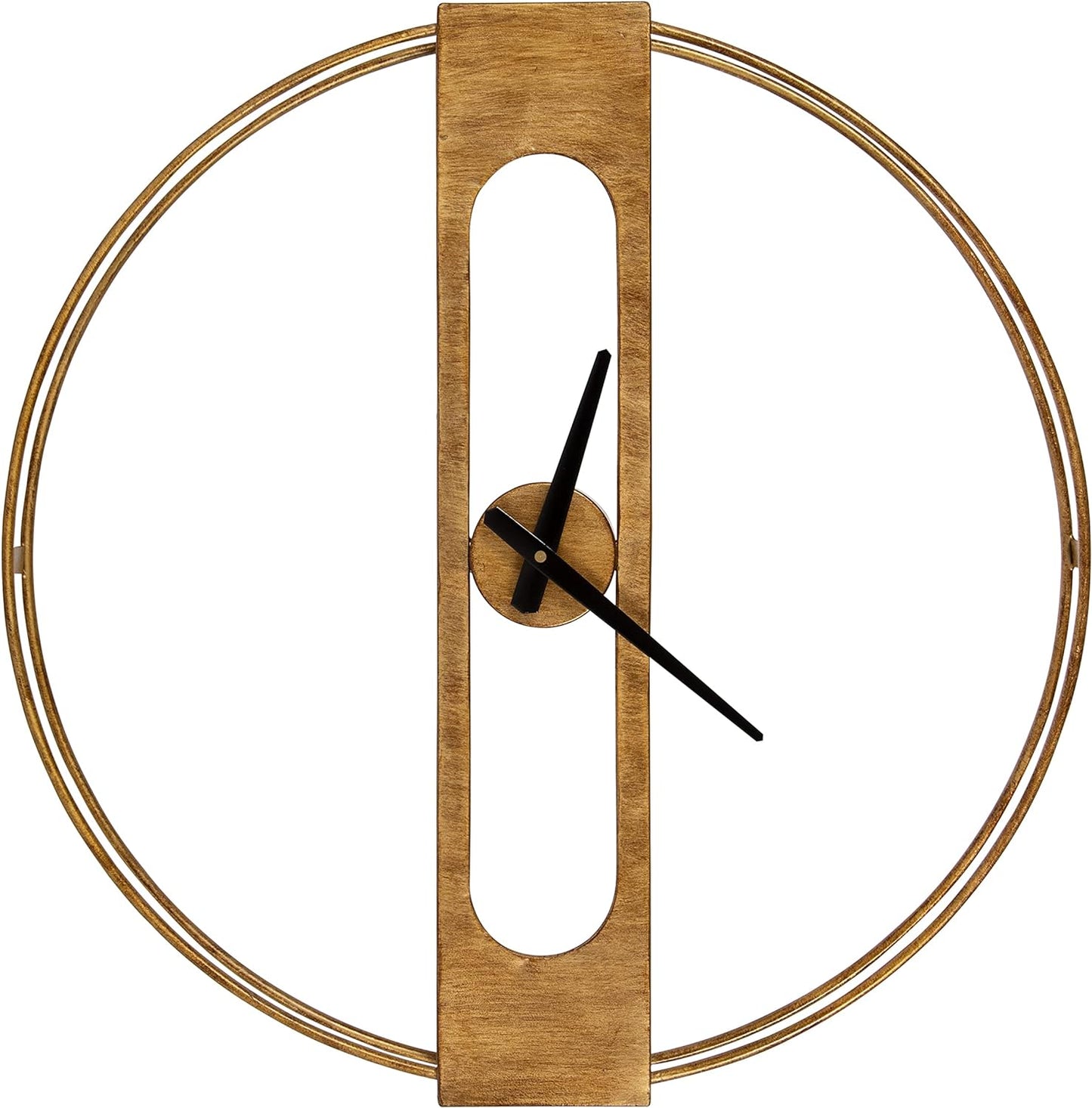 Urgo Numberless Modern Metal Wall Clock