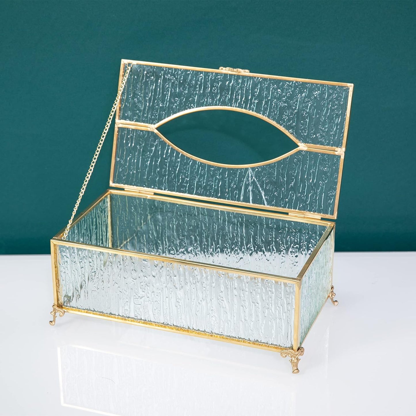 WATERFALL TISSUE BOX