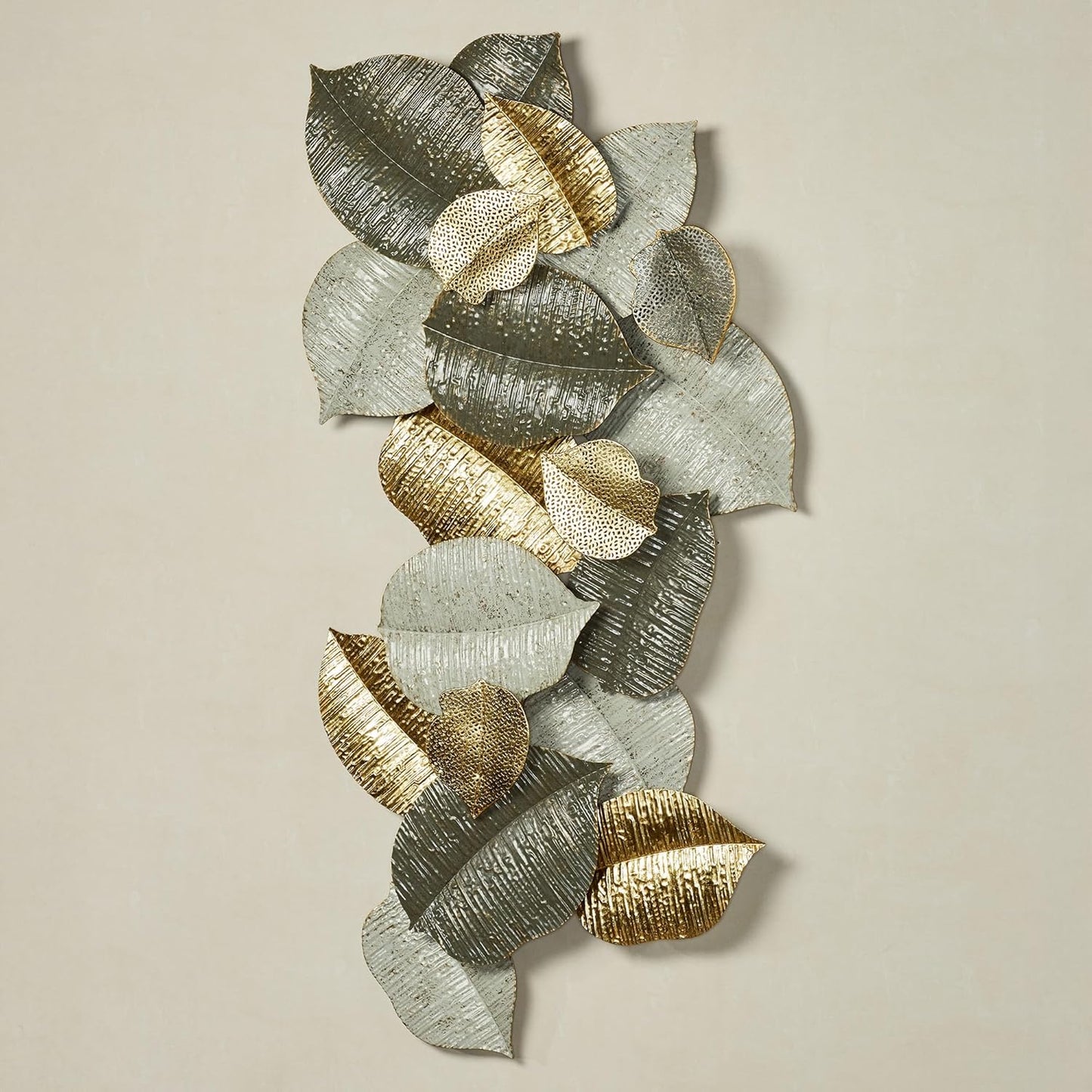 Iron Leaves Wall Decor 15964