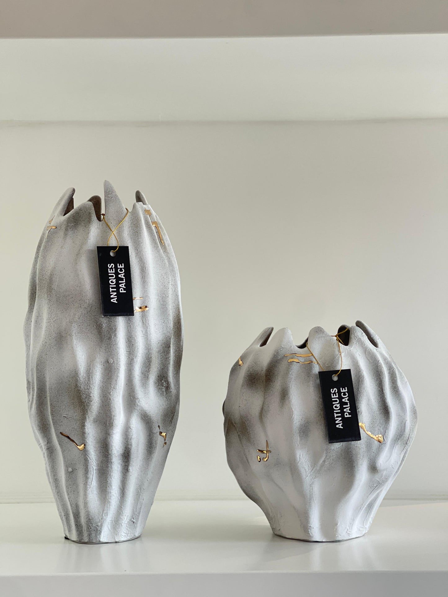 SET OF 2 PCS ROYAL CERAMIC VASE ( 2 SIZE AVAILEBLE )