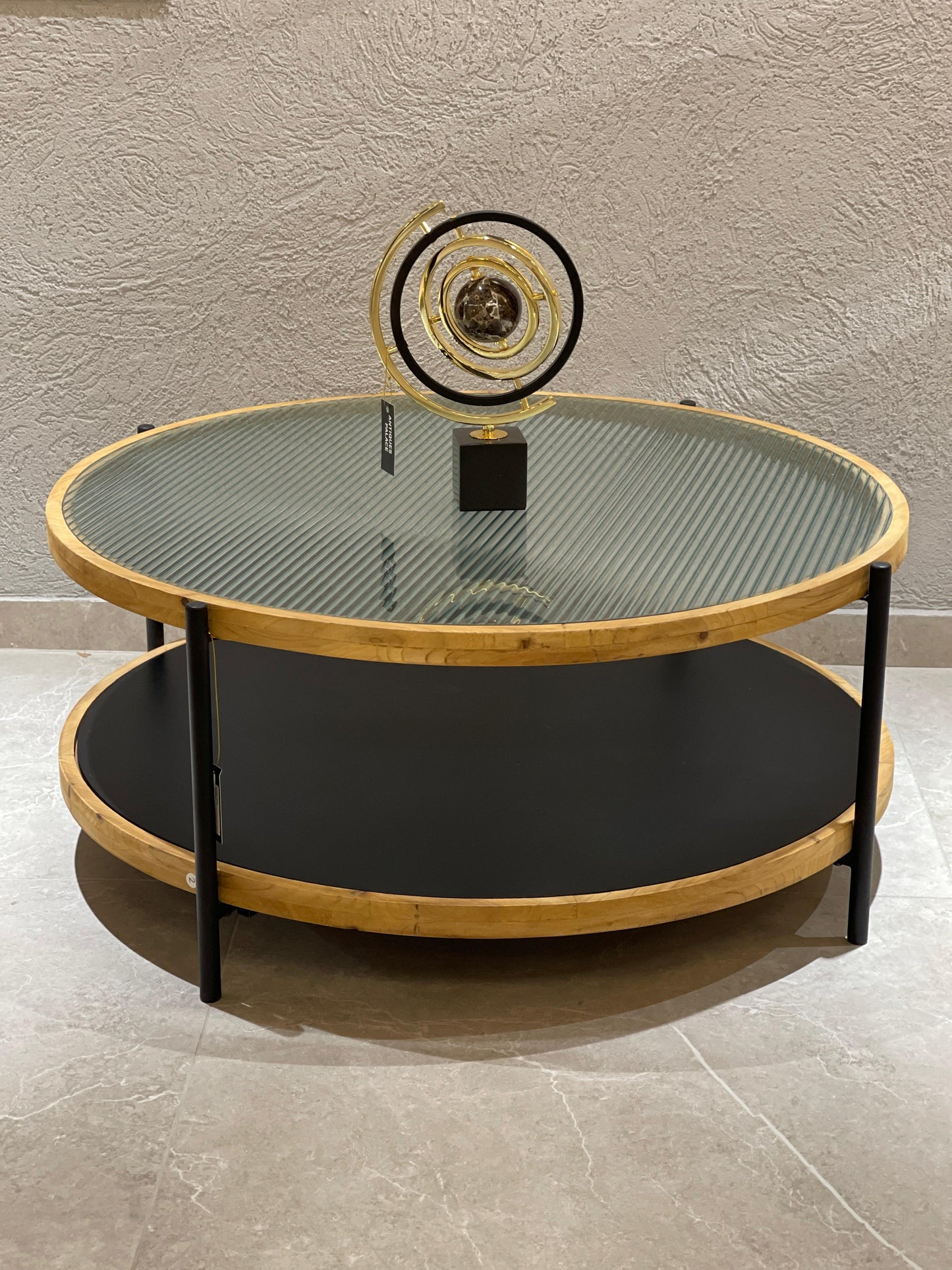 Wood And Iron Middle Table 11054