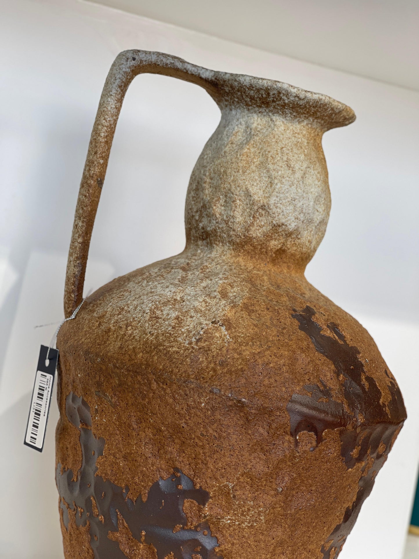 Antique Rustic Terracotta Jug Li31