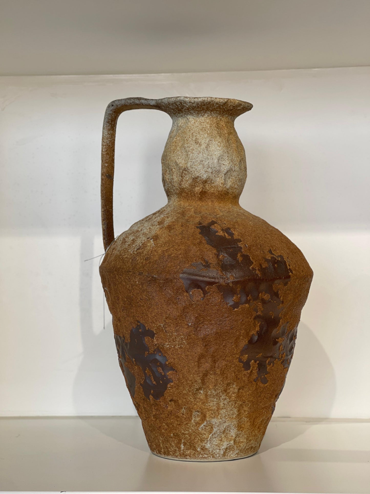 Antique Rustic Terracotta Jug Li31