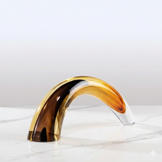 Glass Horn Sculpture Li26/56, Li26/57