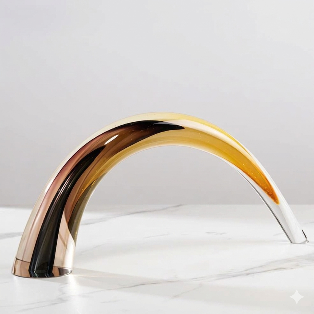 Glass Horn Sculpture Li26/56, Li26/57