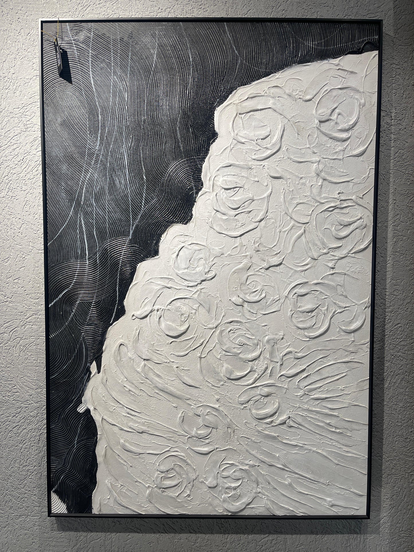 Black & White Hand Made Paint LCK-HP-1-2