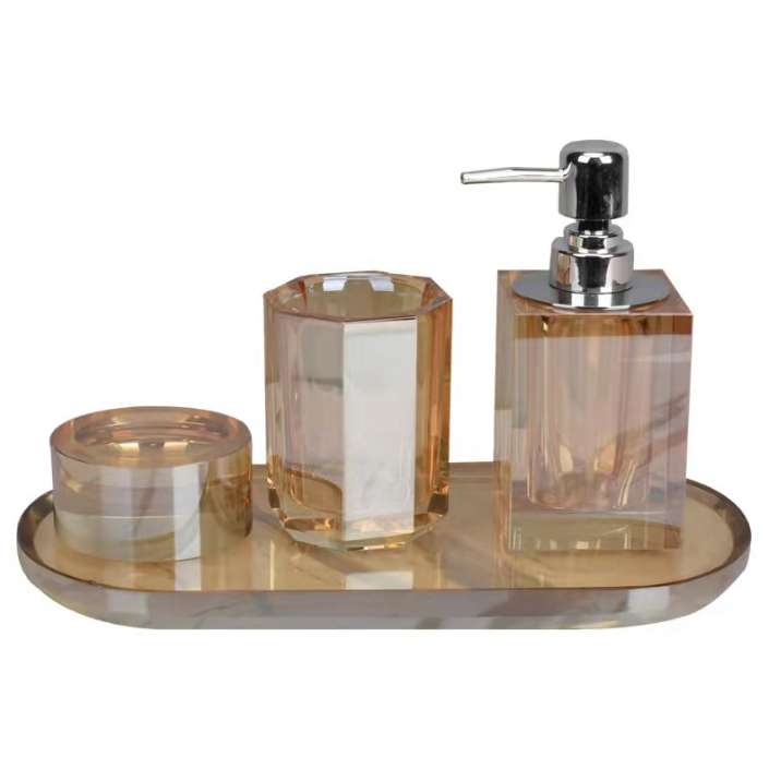 Crystal Bathroom Accessory Set Li26/6