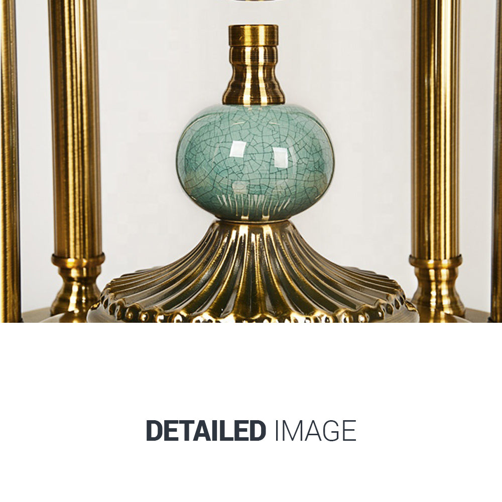 LUXURY TOWER TABLE CLOCK 6883-1