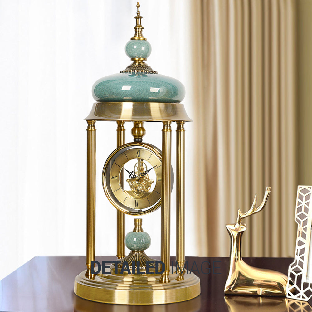 LUXURY TOWER TABLE CLOCK 6883-1