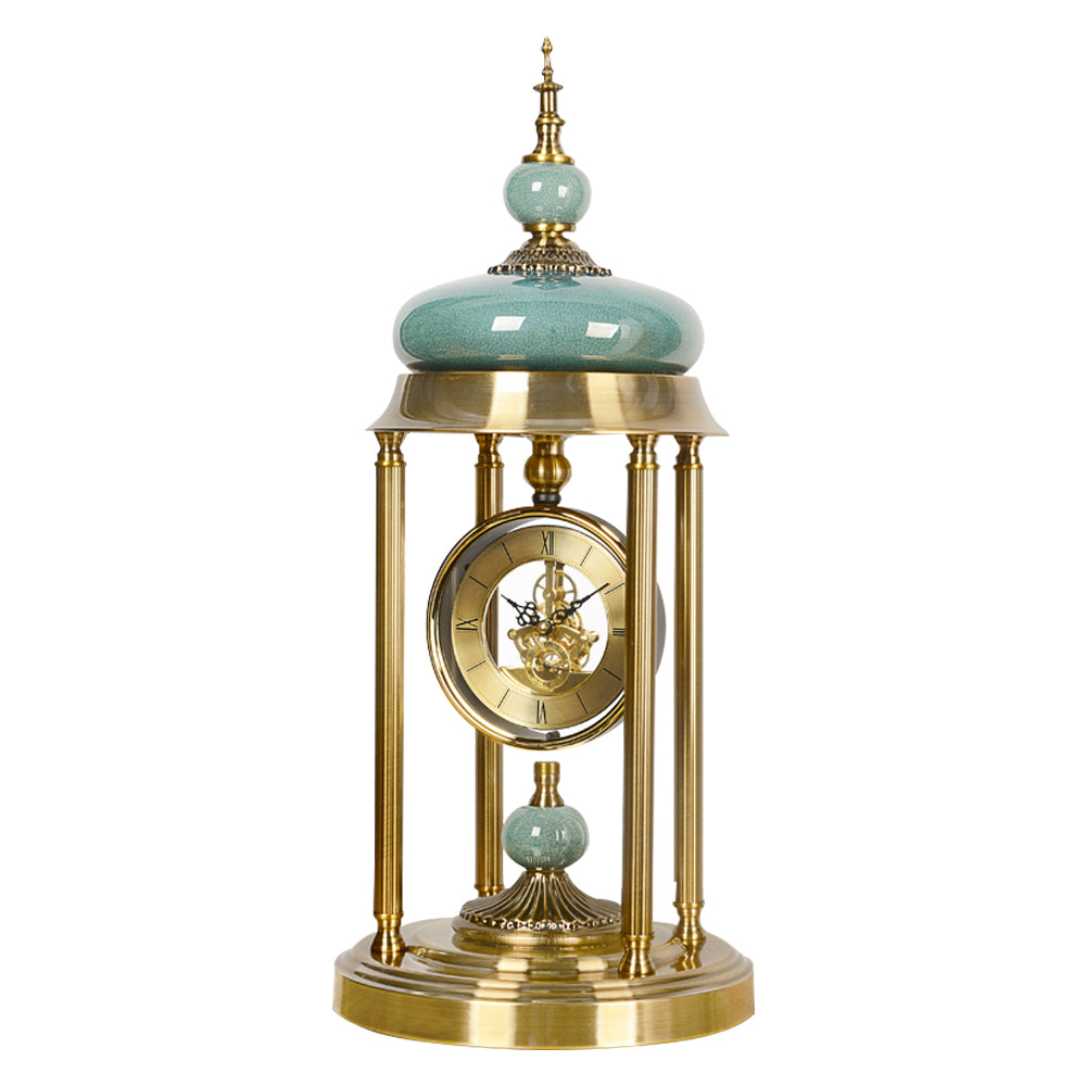 LUXURY TOWER TABLE CLOCK 6883-1