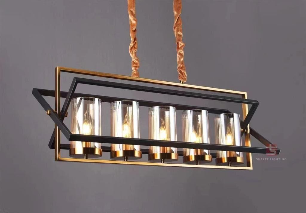 Linear Chandelier for Dining Room 9725
