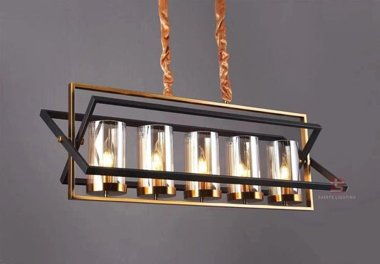 Linear Chandelier for Dining Room 9725