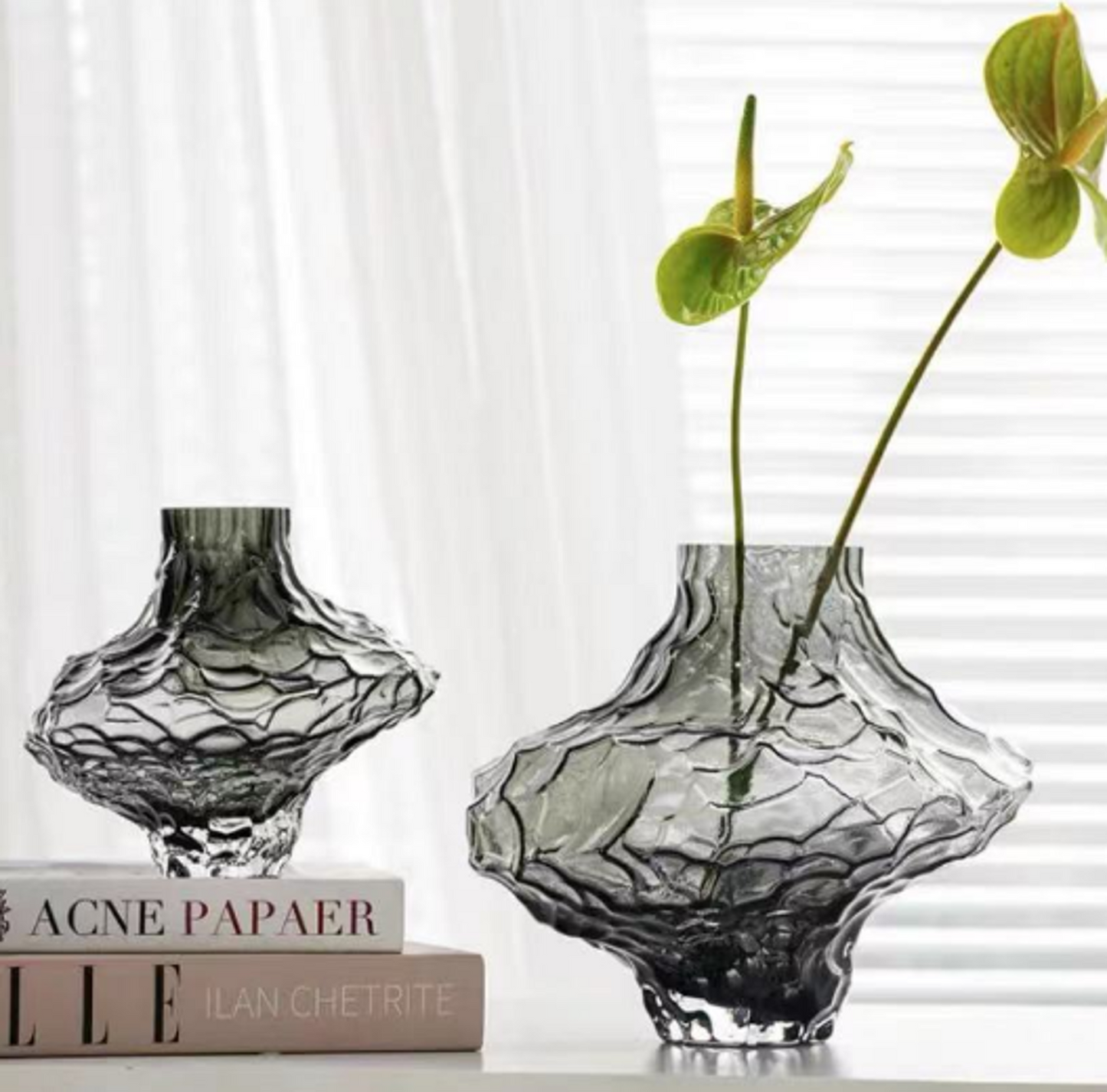 Glass Flower Vase (Set) li10-11