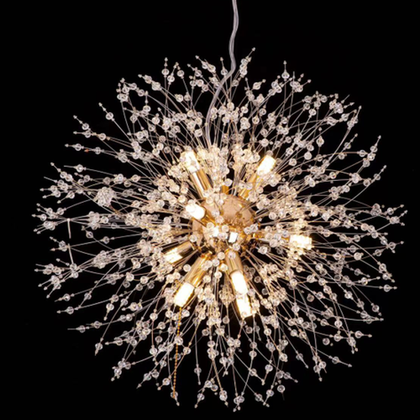 Crystal Dandelion Firework chandelier 9002