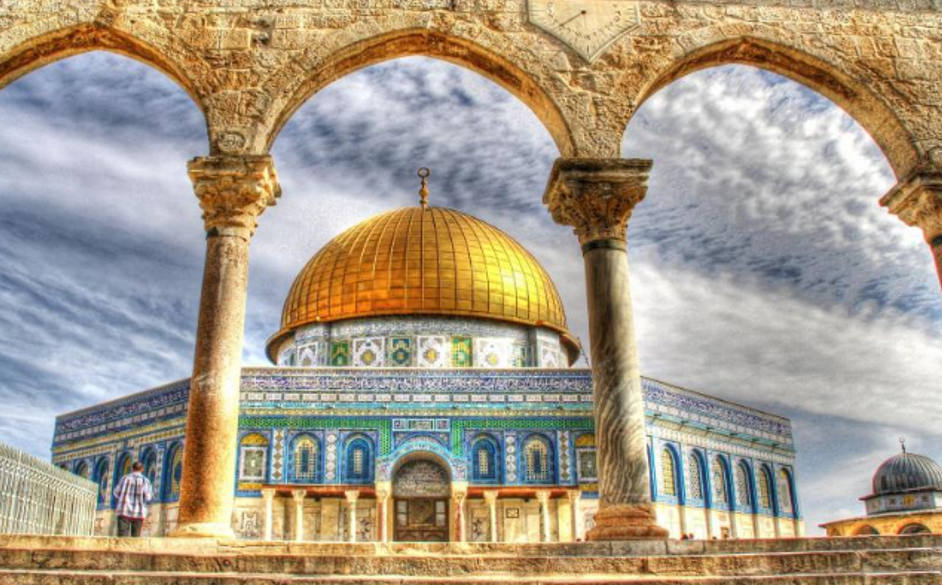 The Dome of the Rock (Qubbah al-Sakhrah) Wall Paint LCK-JR-1