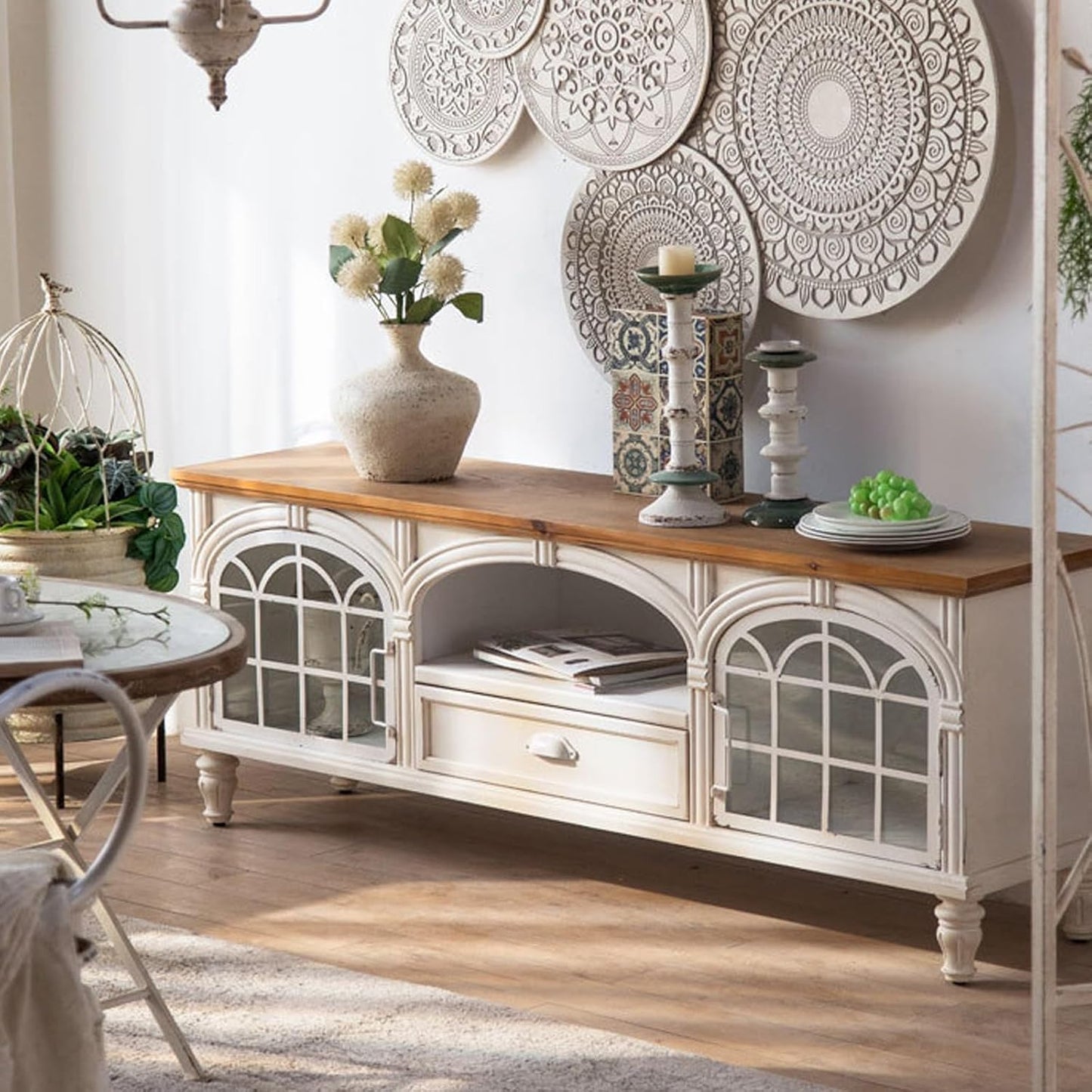 Rustic TV Stand A2519