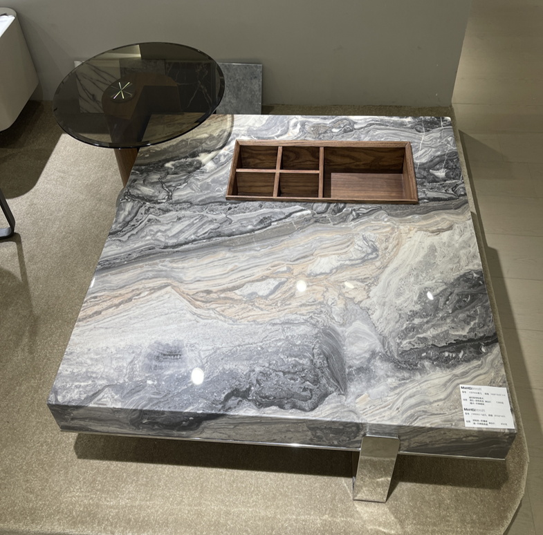 Italian Modern Design Luxury Stone Middle Table and Side Table CD7030/CX8003