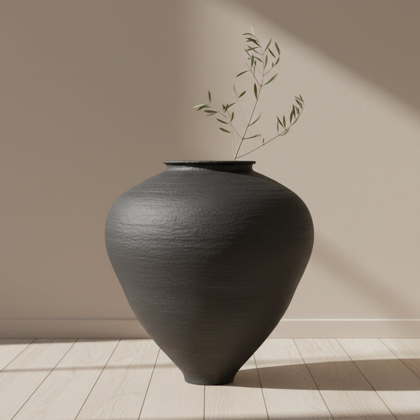 Large Sculptural Ceramic Floor Vase SZ1069-1A