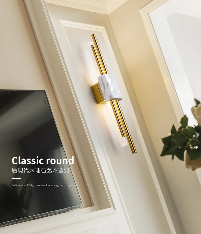 Feather Shape Modern LED Wall Lamp