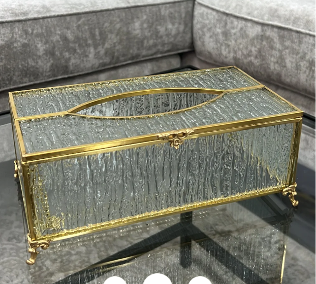 WATERFALL TISSUE BOX