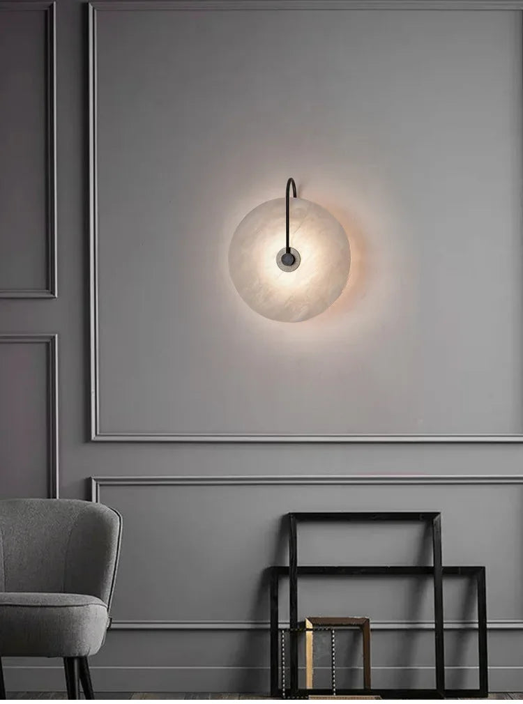 Modern Nordic Marble Wall Light