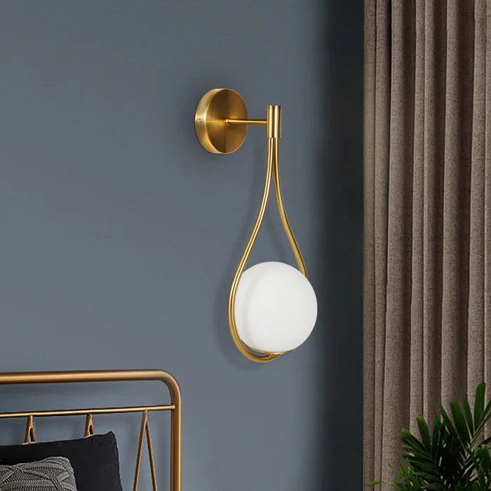 Globe Glass Wall light