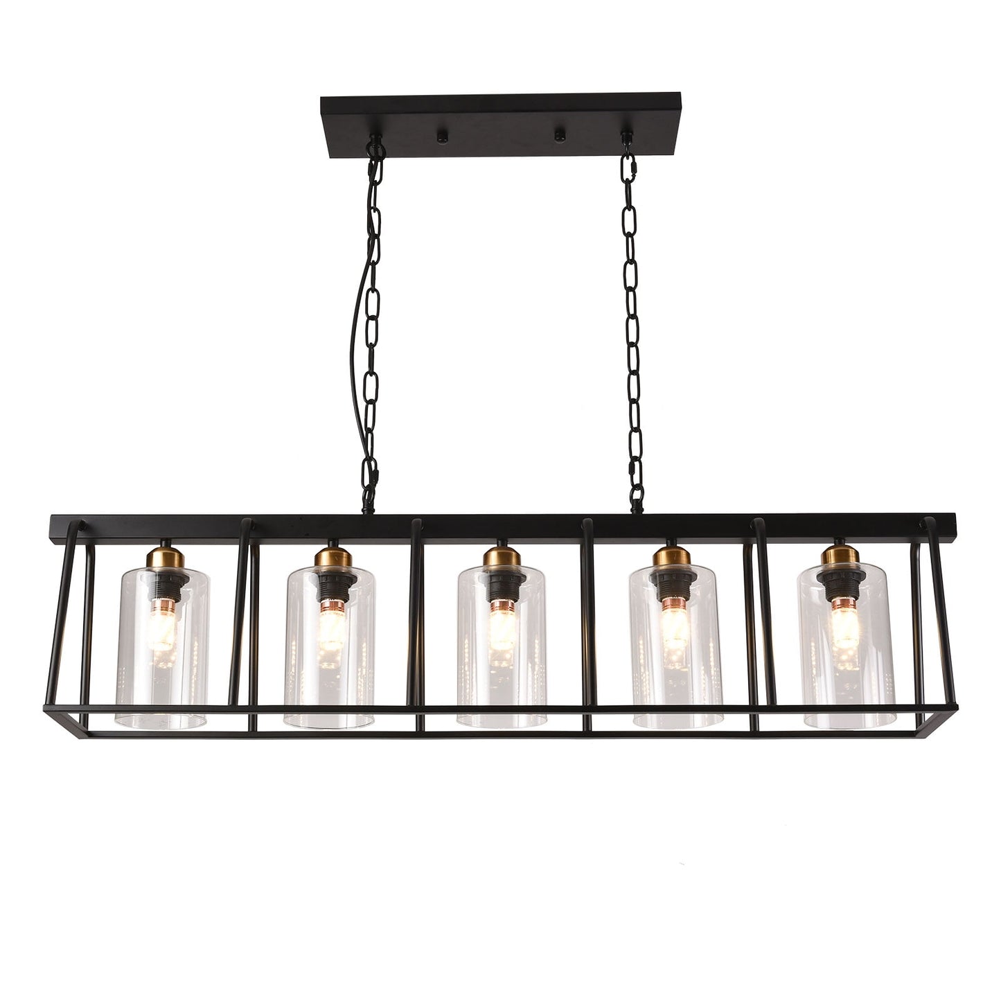 Contemporary 5-Lights Pendant Lamps LXA1407-5