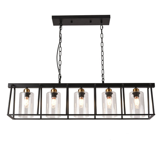 Contemporary 5-Lights Pendant Lamps LXA1407-5