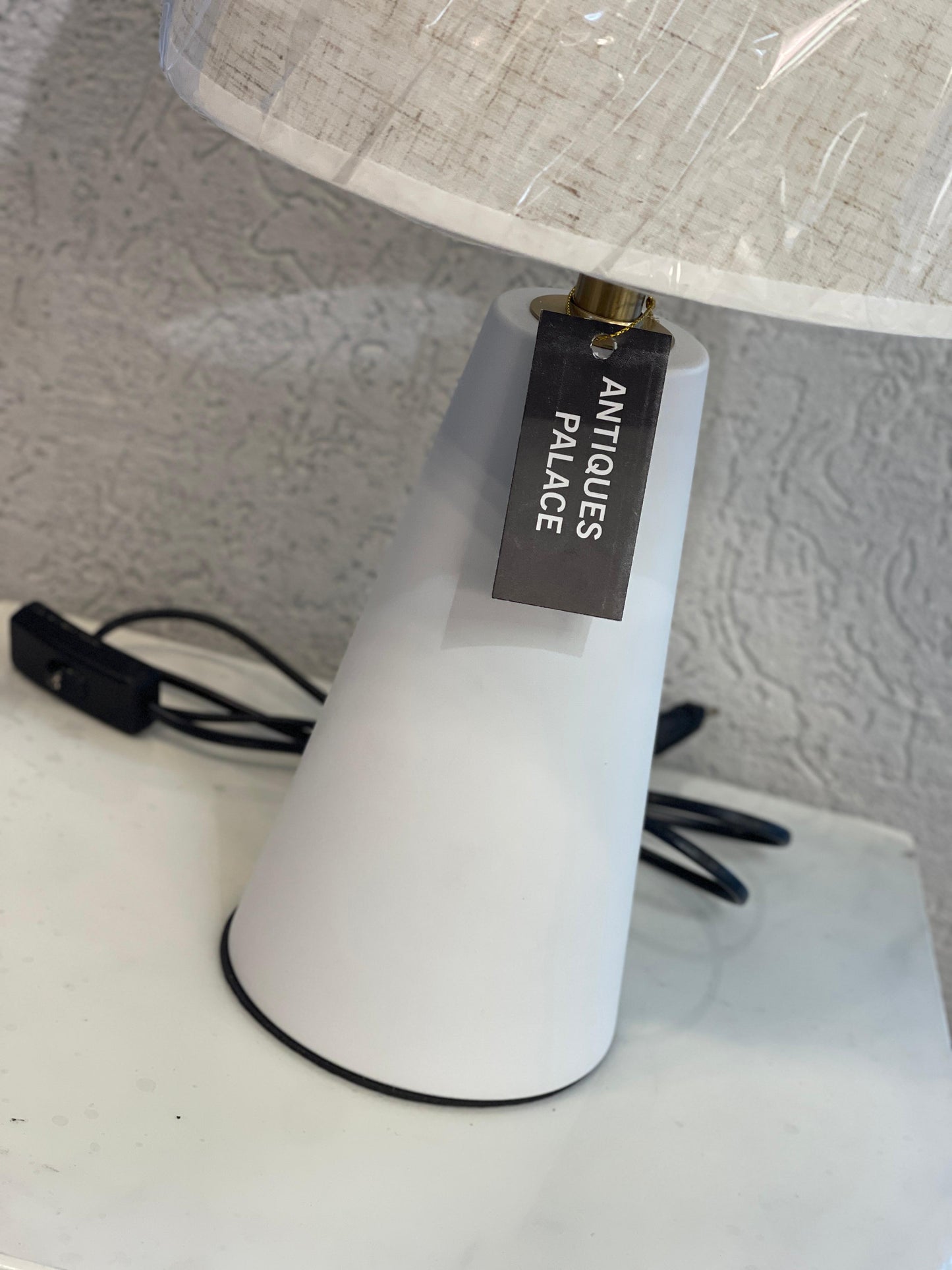 Nordic Table Lamp with Fabric Lantern