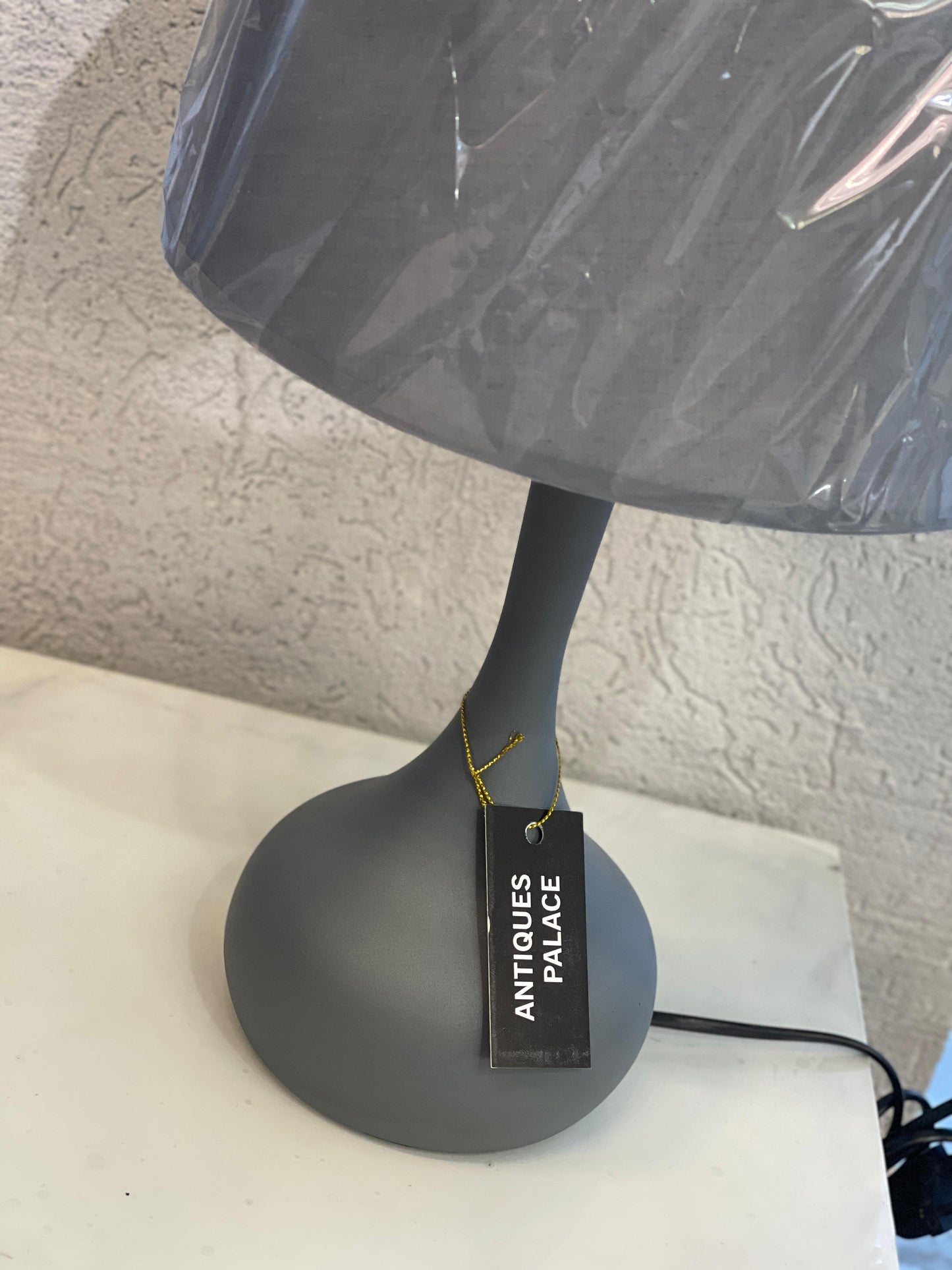 Nordic Table Lamp with Fabric Lantern