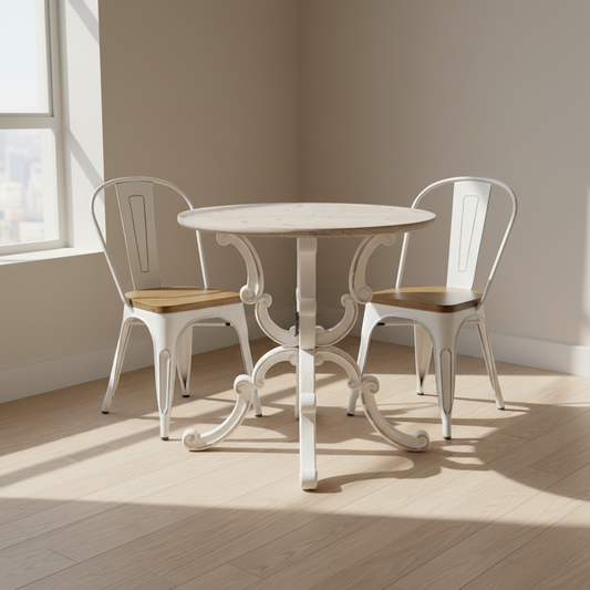 Farmhouse Small dining Set and 2-Chairs HX7879, A351