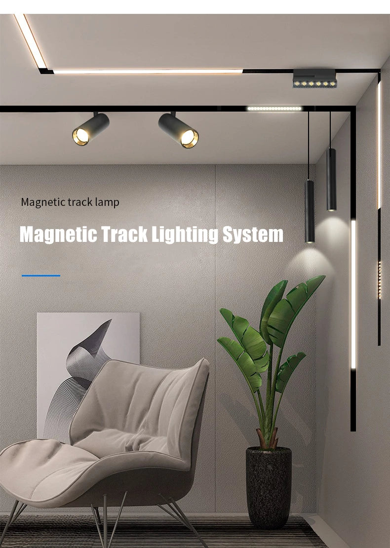 Magnetic Track Lights Collection