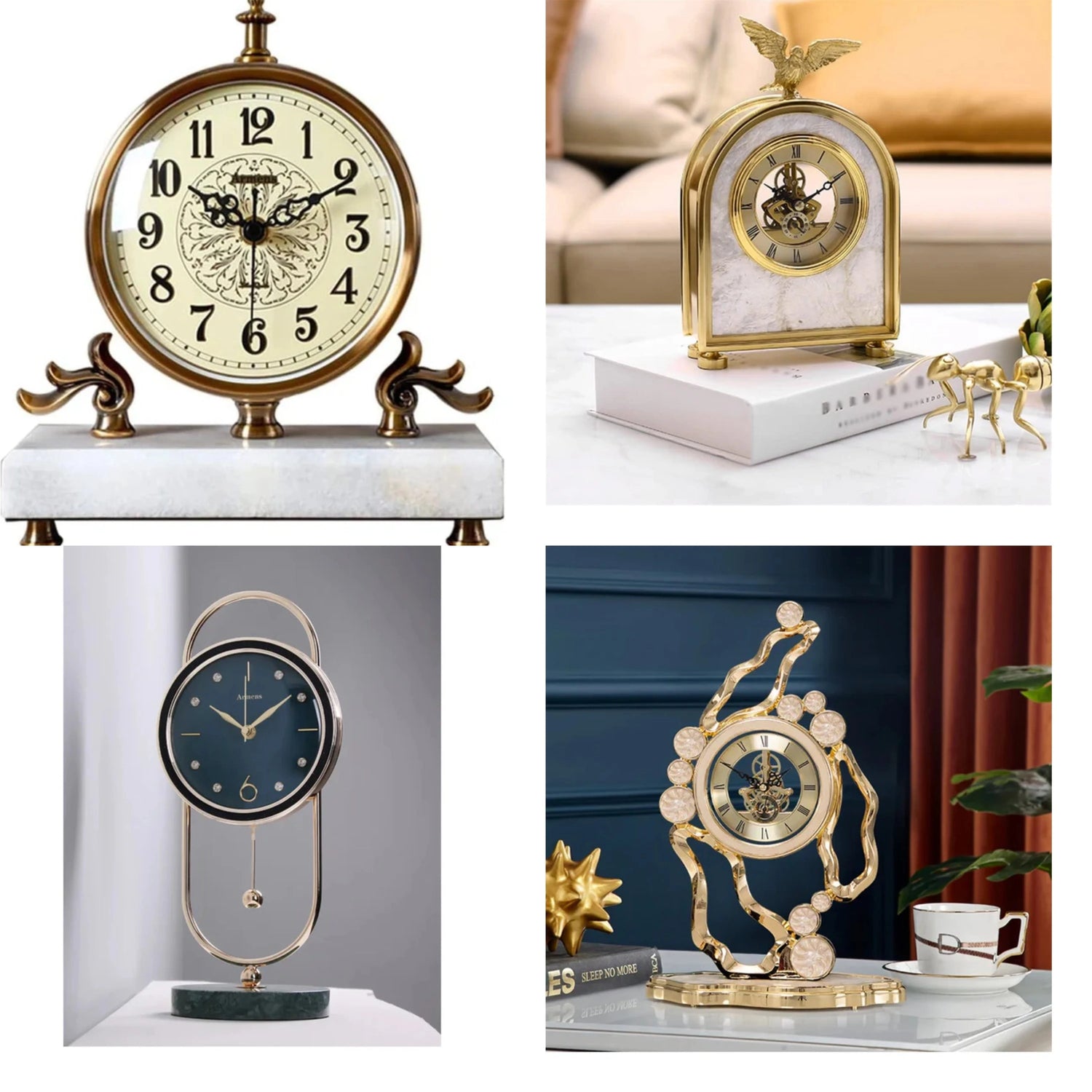 Table Clocks Collection