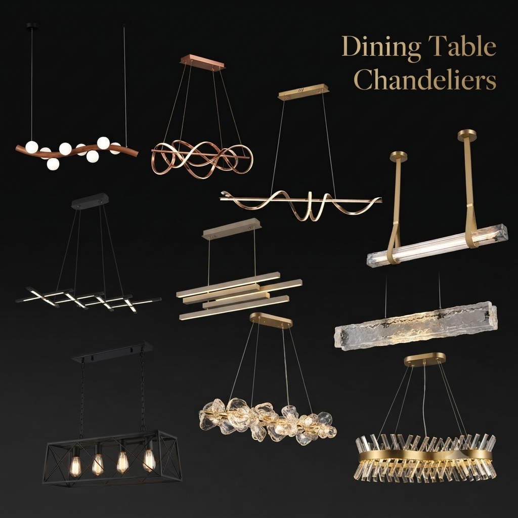 Dining Table Chandeliers Collection