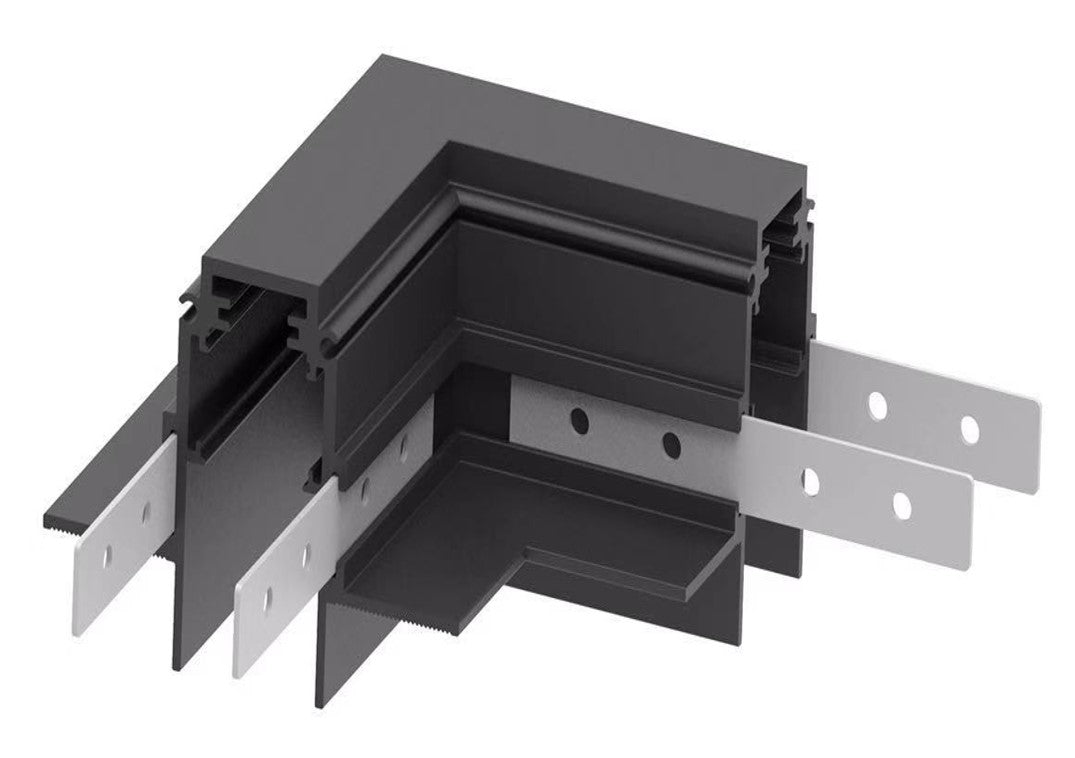 RECESSED MOUNTED Horizontal/Vertical CORNER R20 FOR MAGNETIC TRACK LINES