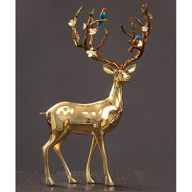 High quality Copper deer decor