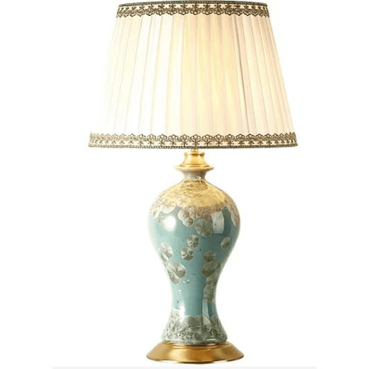 Ceramic Crystal Glazed Table Lamp