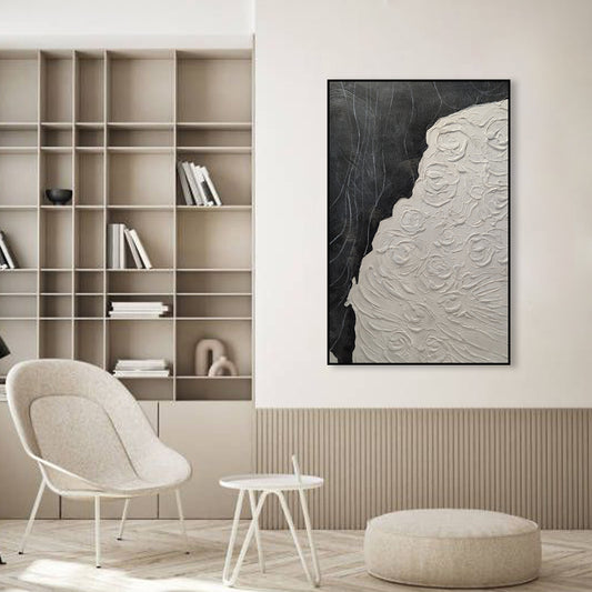 Black & White Hand Made Paint LCK-HP-1-2