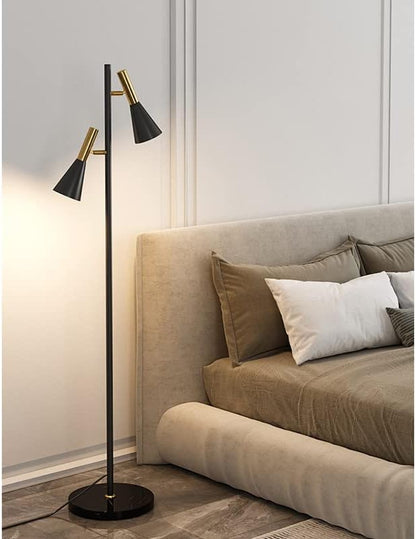 Horn Shade Floor Lamp RL9236-BK