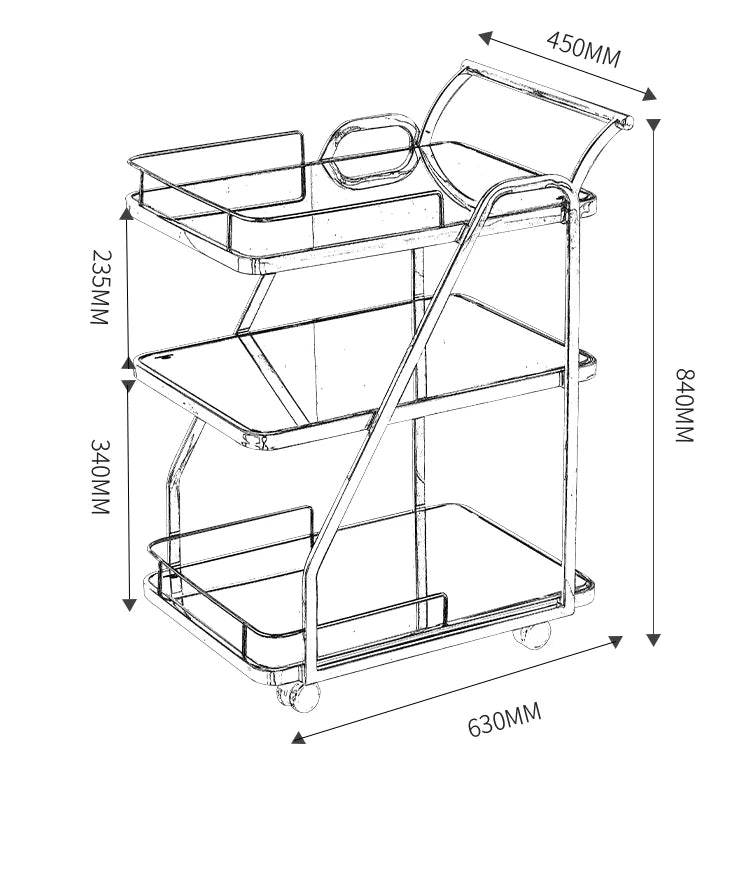 Serving Trolley D-209