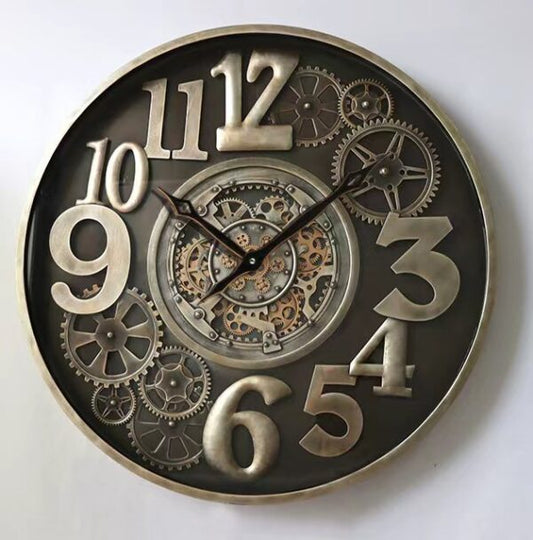 Moving Gear Wall Clock 75071