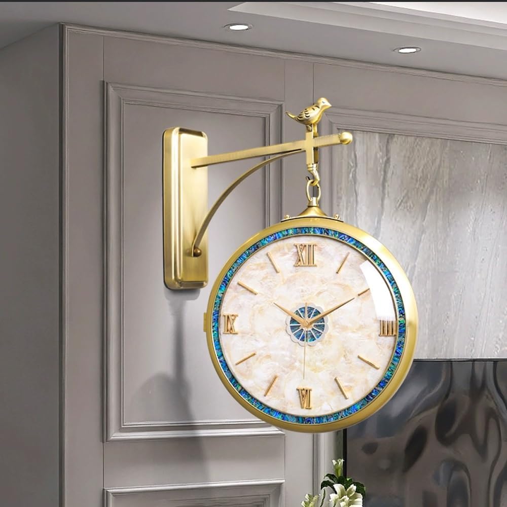 Double Sided Wall Clock 8524Y