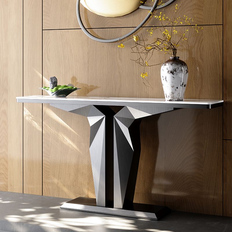 Stainless Steel Abstract Console Table T104/B