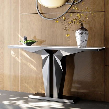 Stainless Steel Abstract Console Table T104/B
