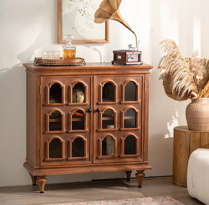 French Style Solid Wood Accent Cabinet A2986