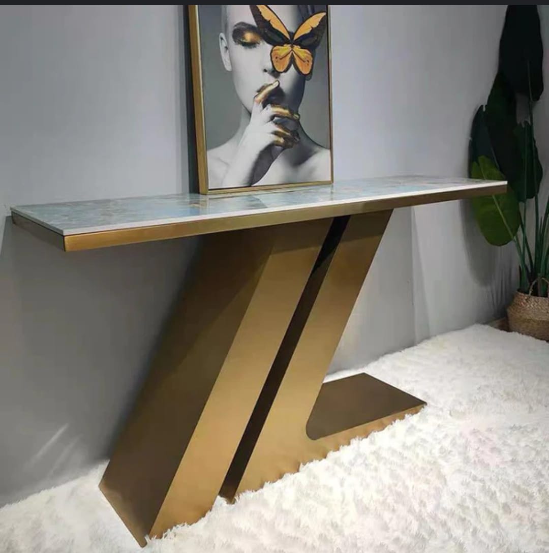 Special Luxury Stainless Steel Console Table T009